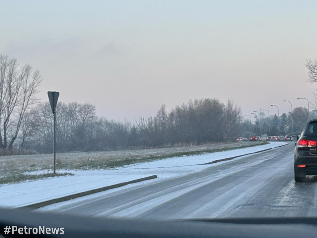 Katastrofalne warunki na drogach regionu płockiego