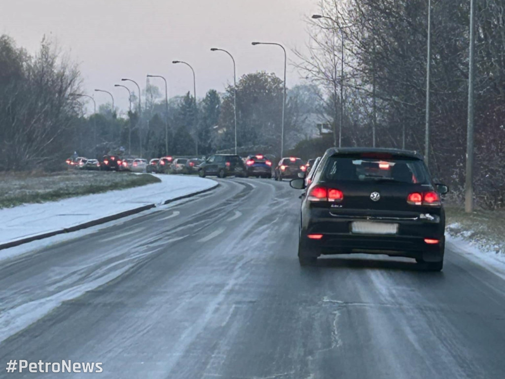 Katastrofalne warunki na drogach regionu płockiego