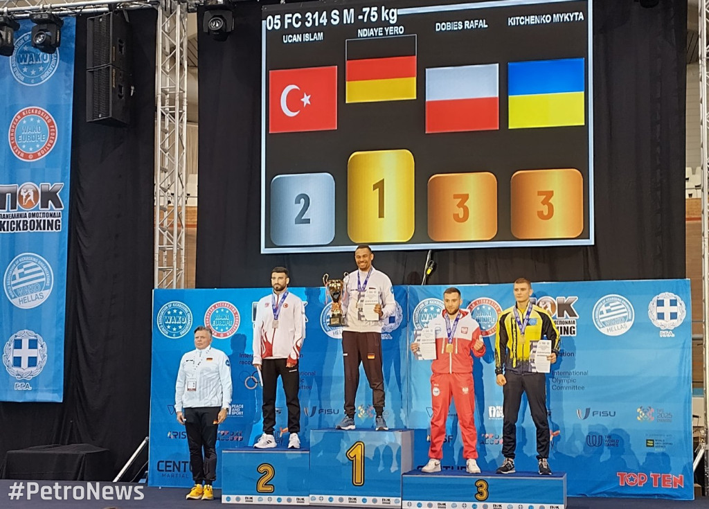 Medal Płocczanina w Mistrzostwach w kickboxingu