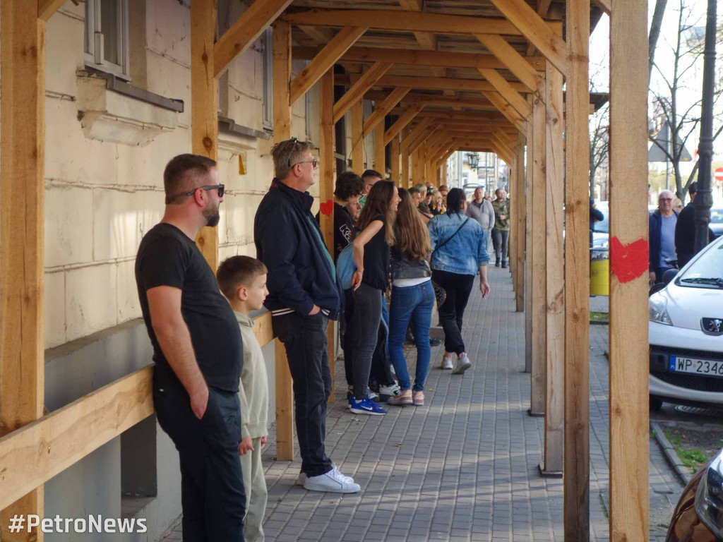 Protest przeciwko nielegalnym imigrantom w Płocku
