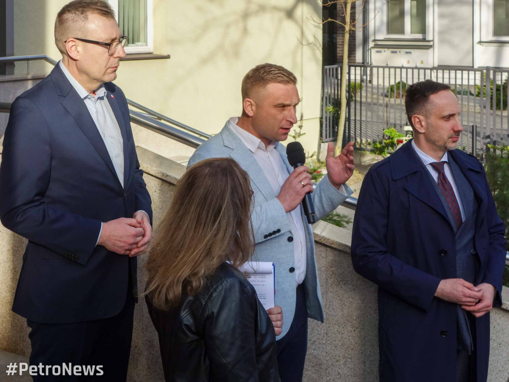 Protest przeciwko nielegalnym imigrantom w Płocku