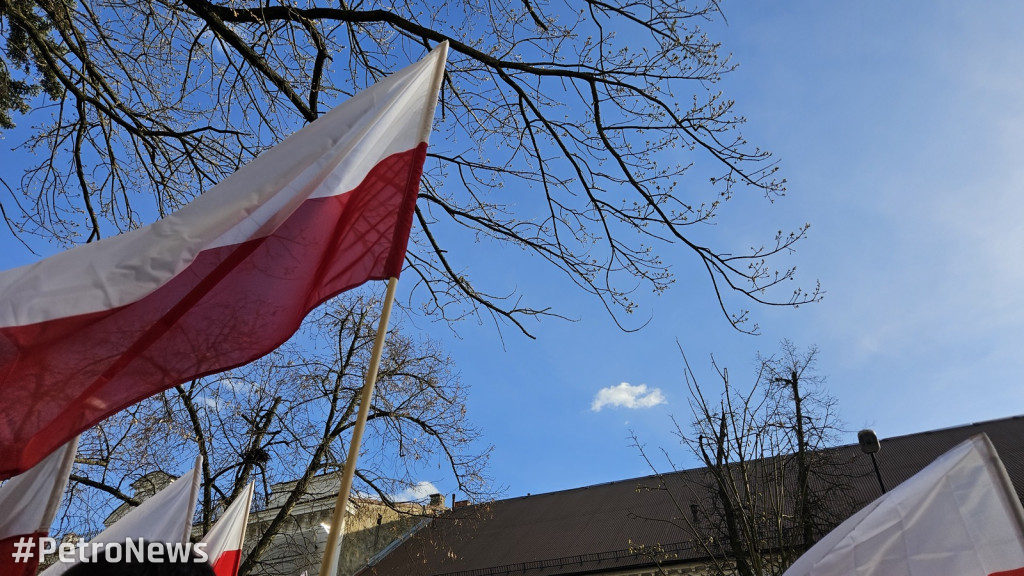 Protest przeciwko nielegalnym imigrantom w Płocku