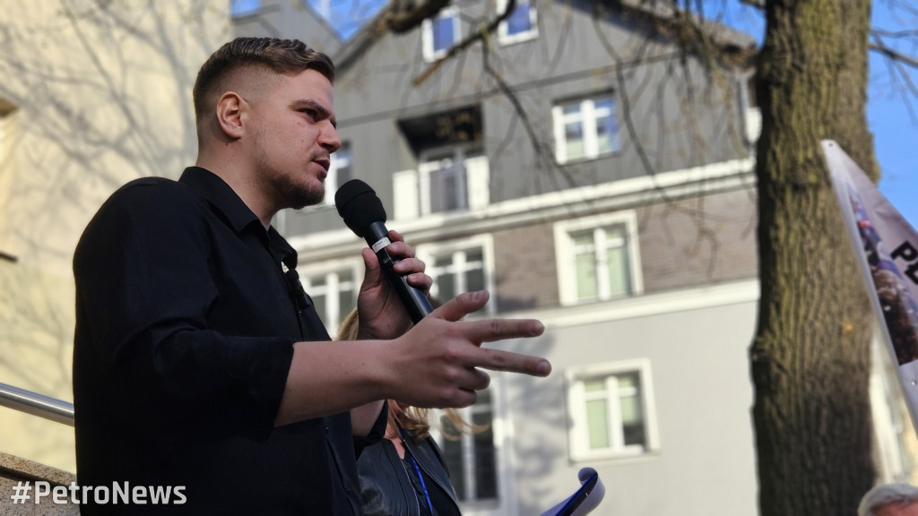 Protest przeciwko nielegalnym imigrantom w Płocku
