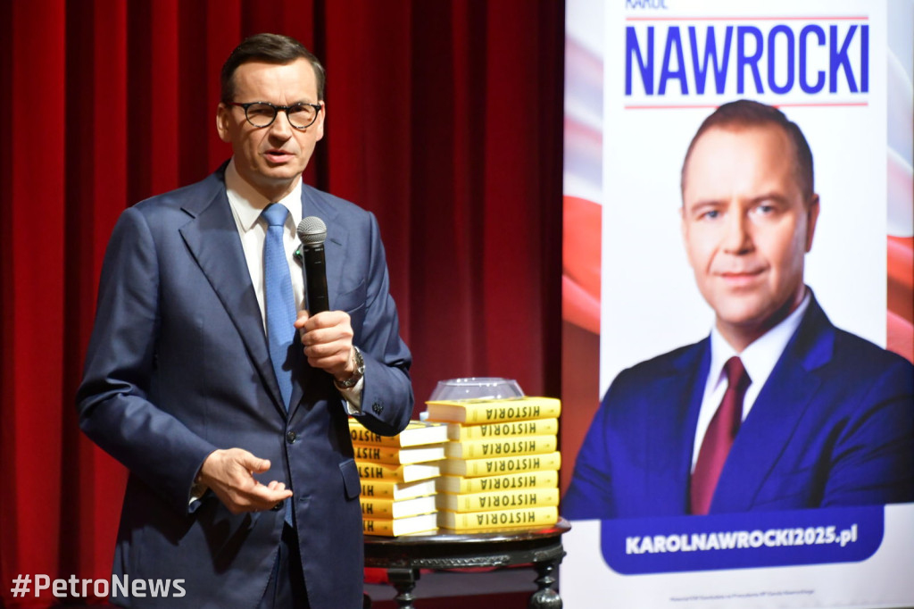 Mateusz Morawiecki w Płocku