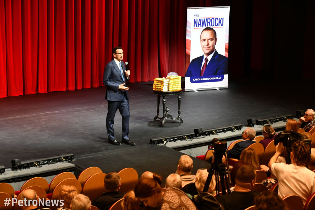 Mateusz Morawiecki w Płocku