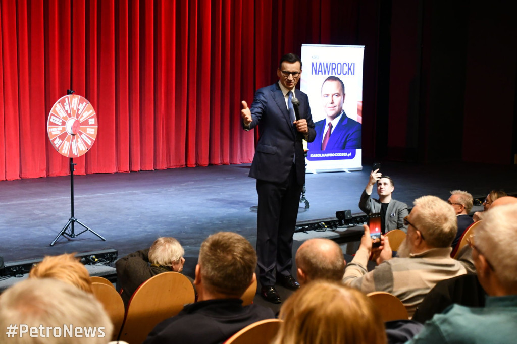 Mateusz Morawiecki w Płocku