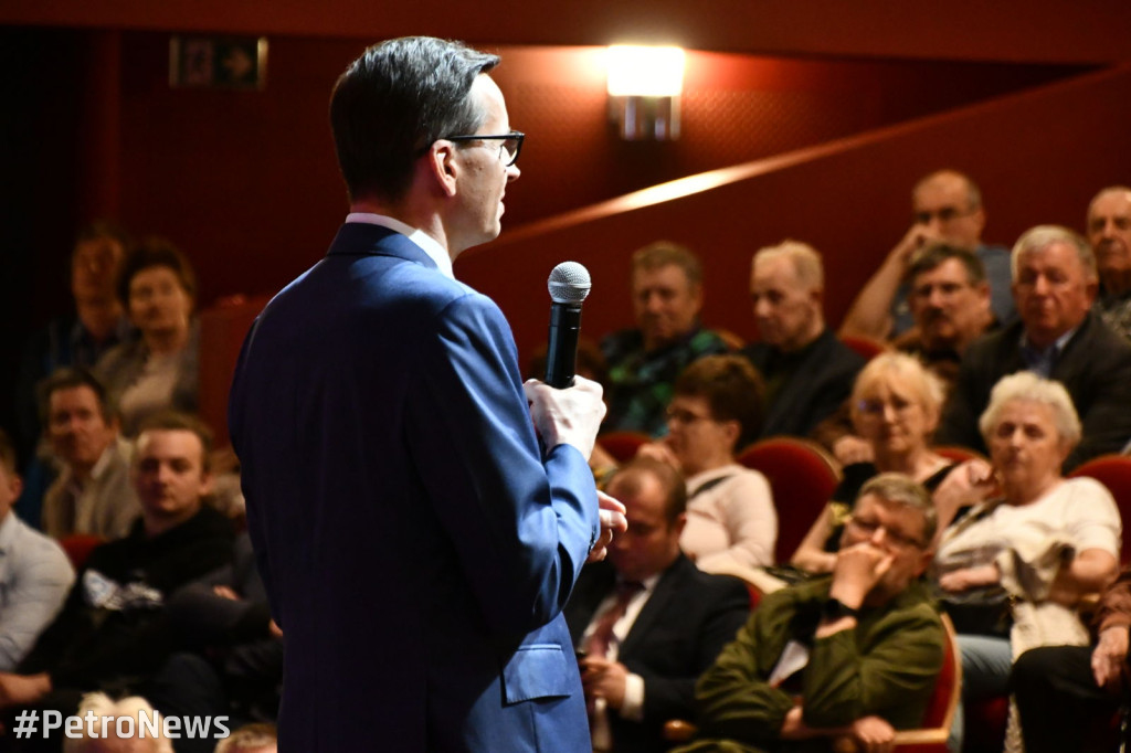 Mateusz Morawiecki w Płocku