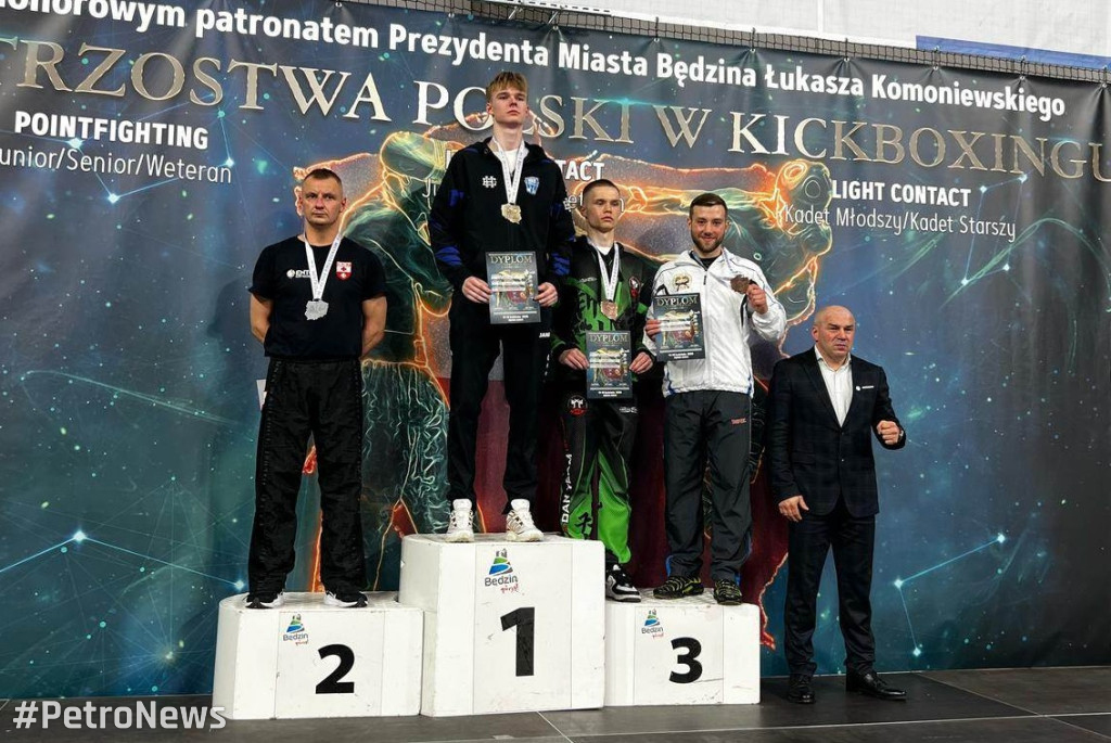 Złoto i brąz na Mistrzostwach Polski w kickboxingu