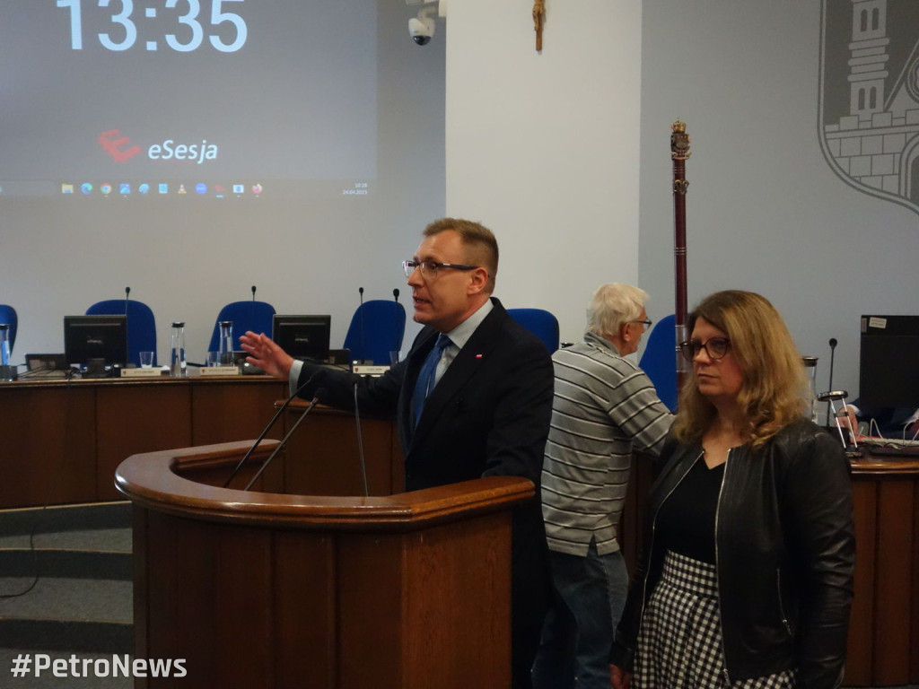 Awantura na Sesji Rady Miasta Płocka