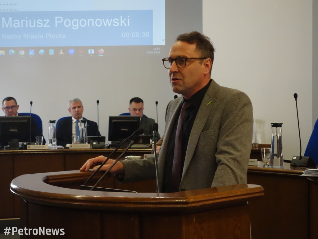 Awantura na Sesji Rady Miasta Płocka
