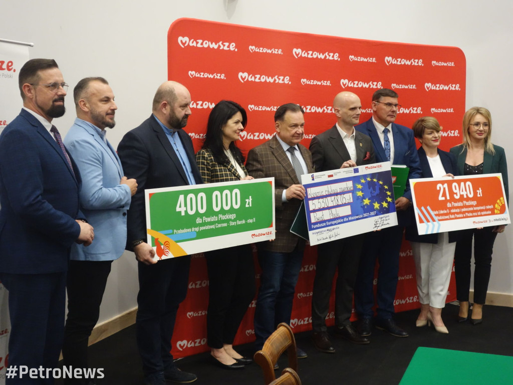 Region płocki z ogromnym wsparciem inwestycji
