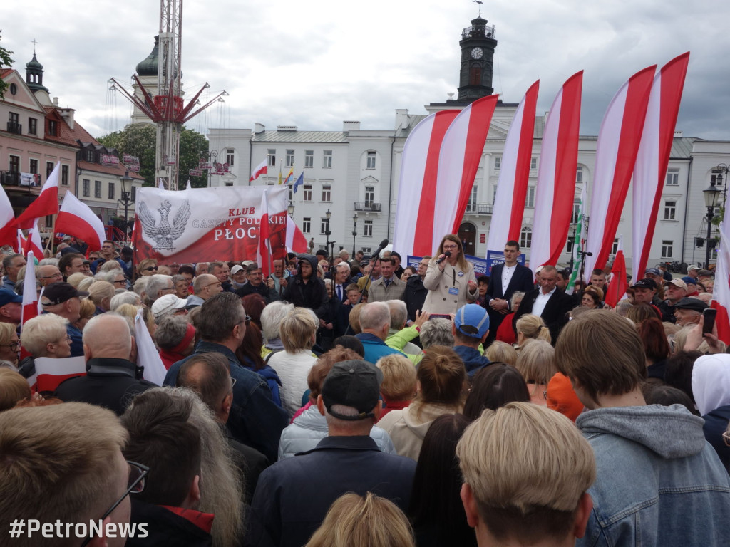 Spotkanie z Karolem Nawrockim w Płocku