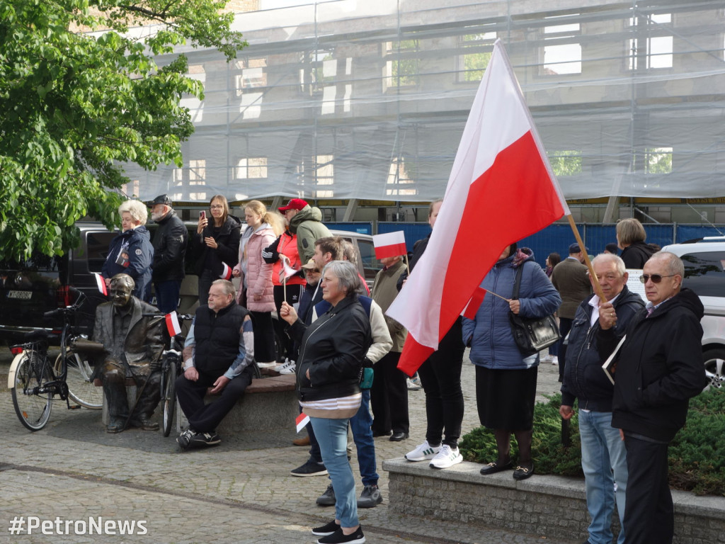 Spotkanie z Karolem Nawrockim w Płocku