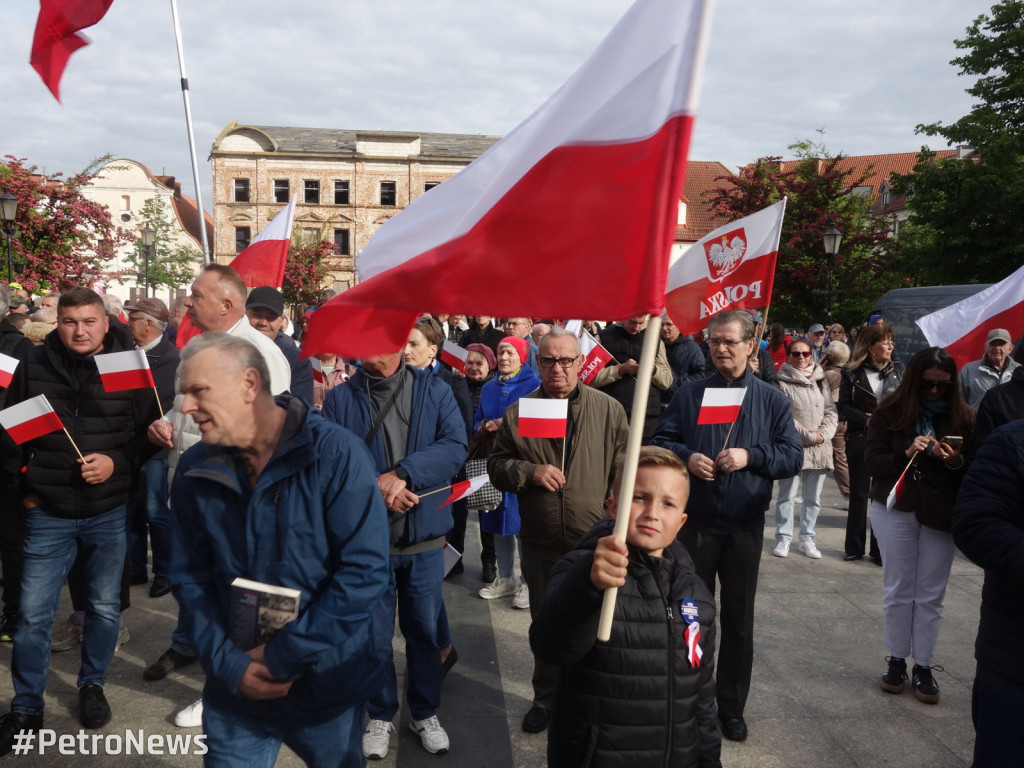 Spotkanie z Karolem Nawrockim w Płocku