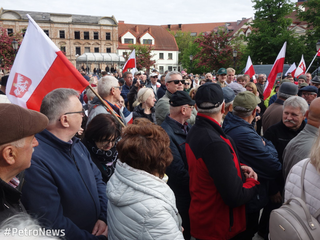 Spotkanie z Karolem Nawrockim w Płocku