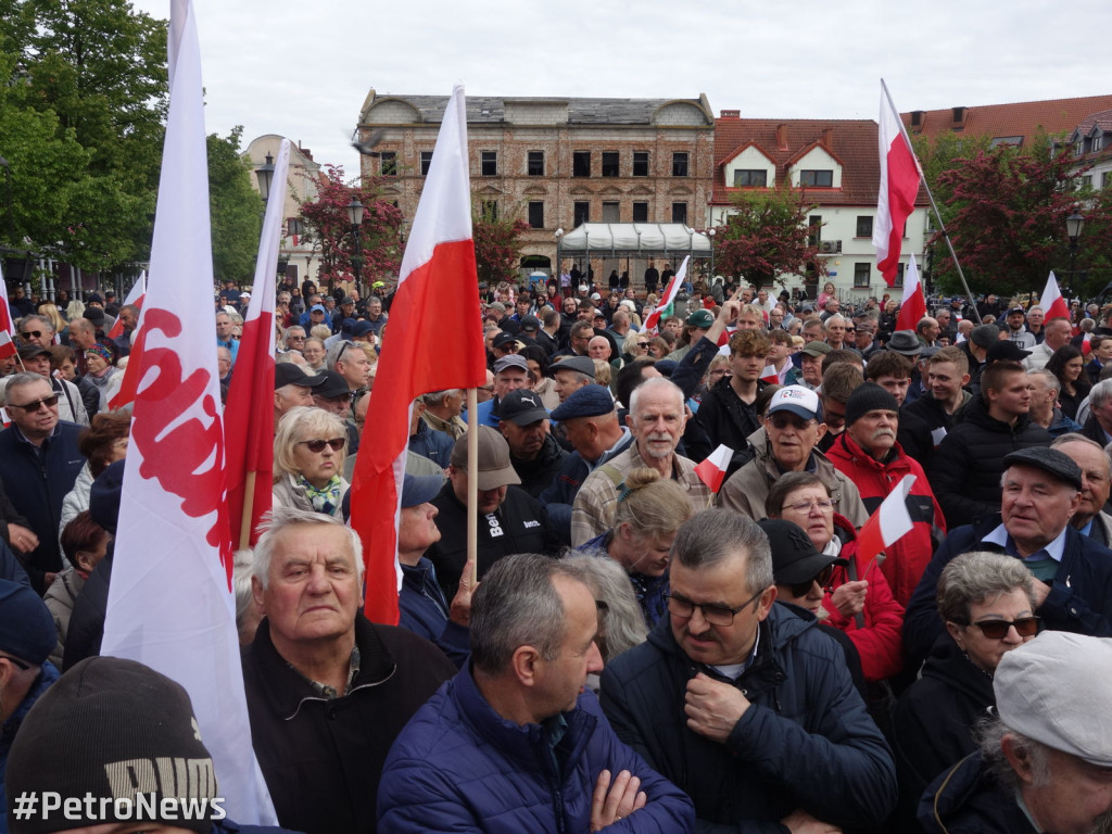 Spotkanie z Karolem Nawrockim w Płocku