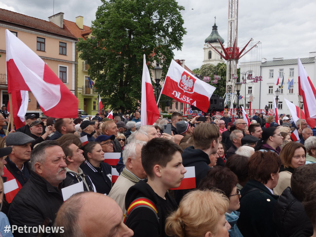 Spotkanie z Karolem Nawrockim w Płocku