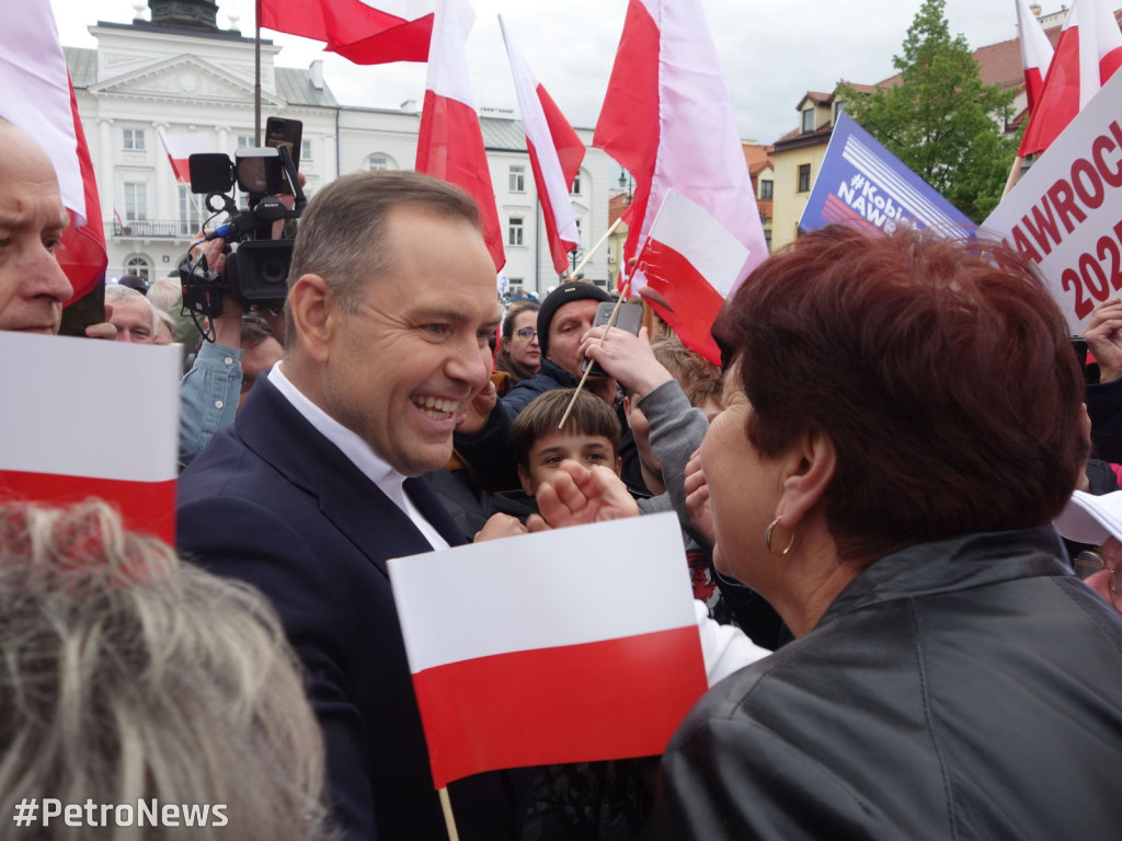 Spotkanie z Karolem Nawrockim w Płocku