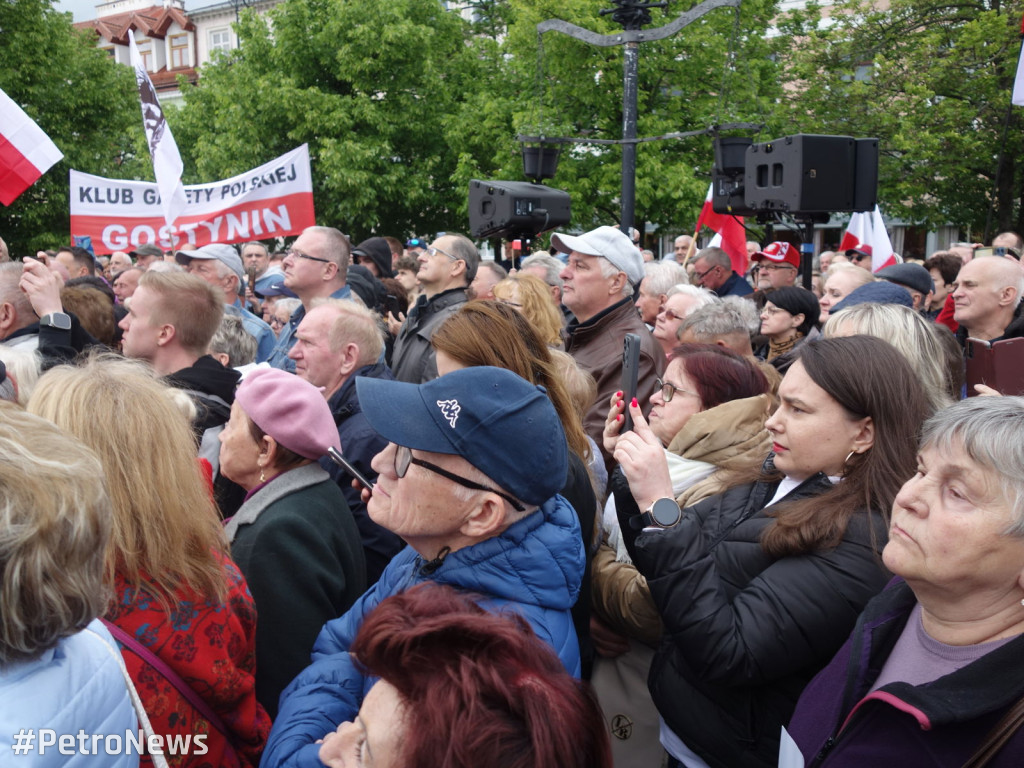 Spotkanie z Karolem Nawrockim w Płocku