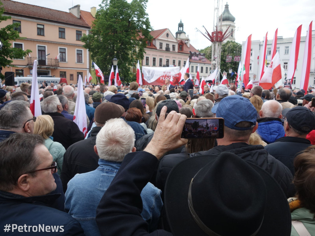 Spotkanie z Karolem Nawrockim w Płocku
