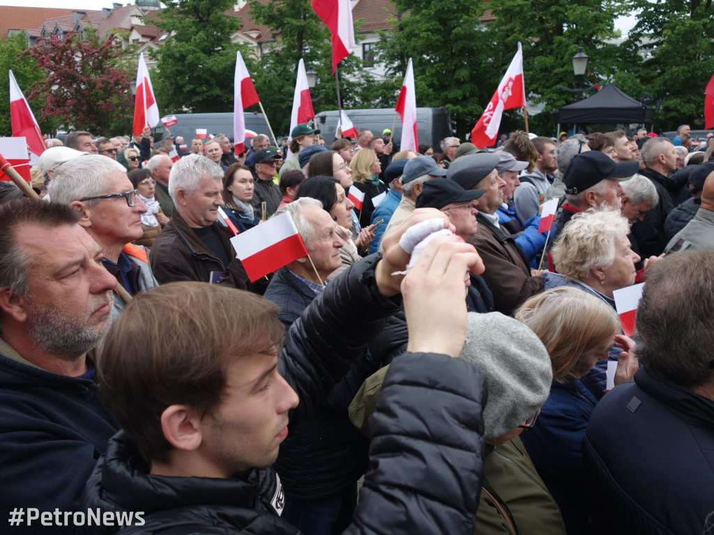 Spotkanie z Karolem Nawrockim w Płocku
