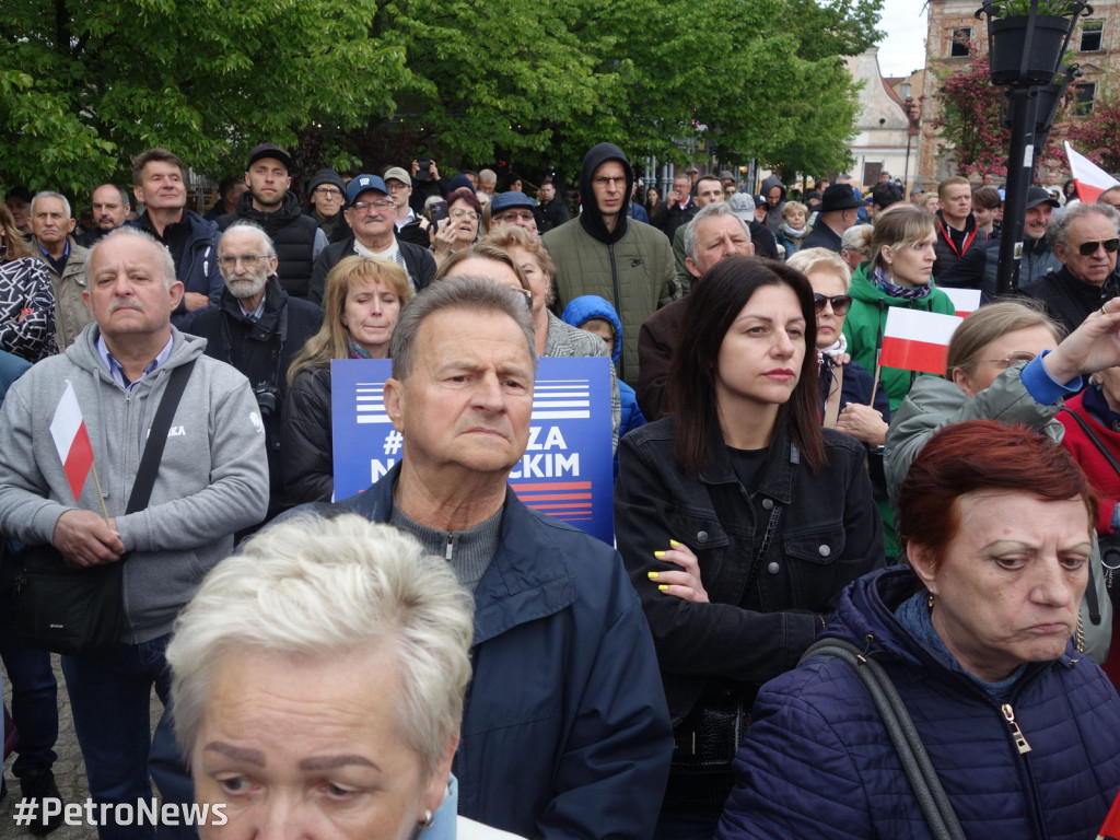 Spotkanie z Karolem Nawrockim w Płocku