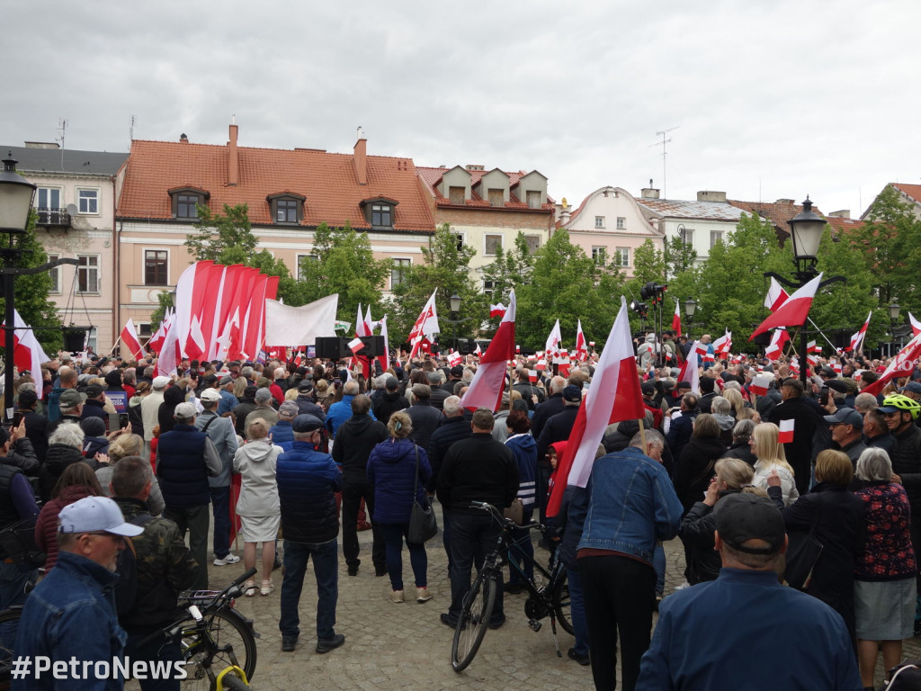 Spotkanie z Karolem Nawrockim w Płocku