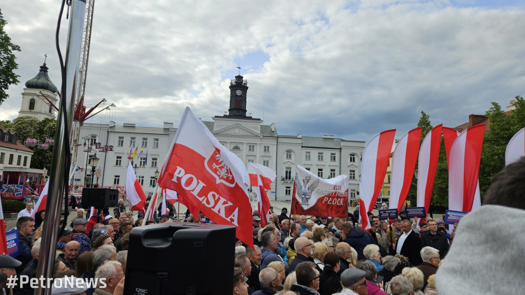 Karol Nawrocki w Płocku