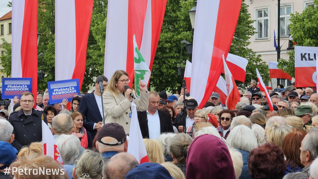 Karol Nawrocki w Płocku