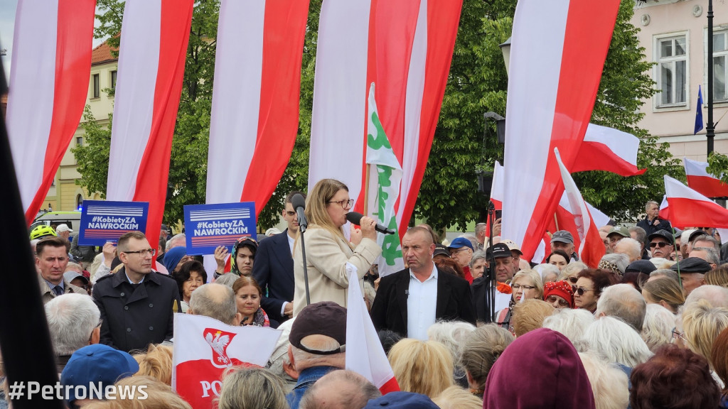 Karol Nawrocki w Płocku