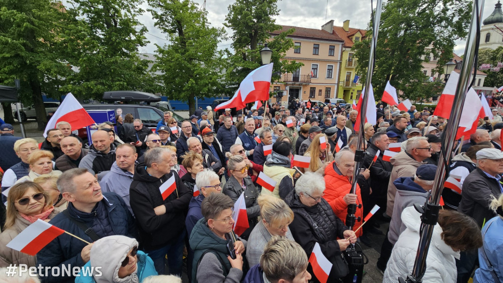 Karol Nawrocki w Płocku