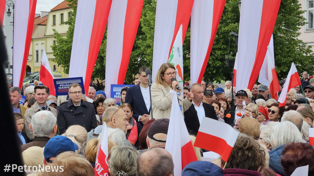 Karol Nawrocki w Płocku