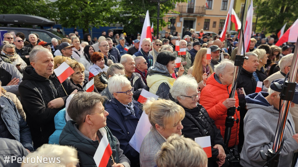 Karol Nawrocki w Płocku