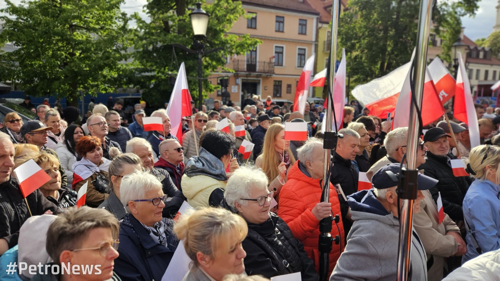 Karol Nawrocki w Płocku
