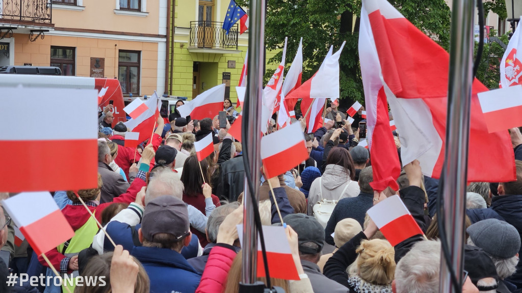 Karol Nawrocki w Płocku