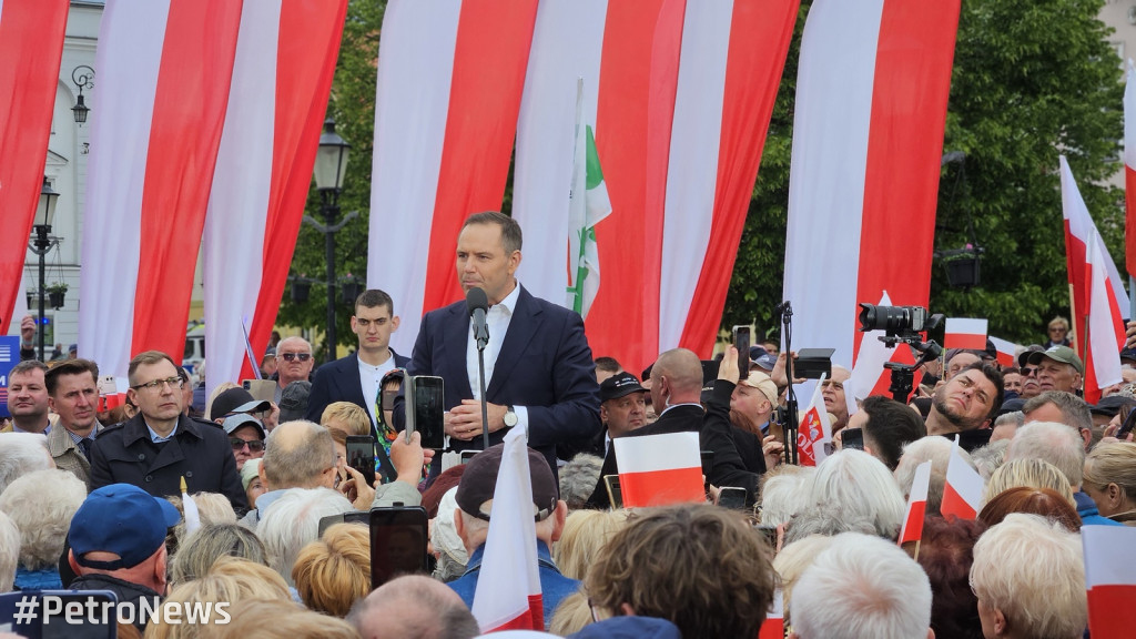 Karol Nawrocki w Płocku