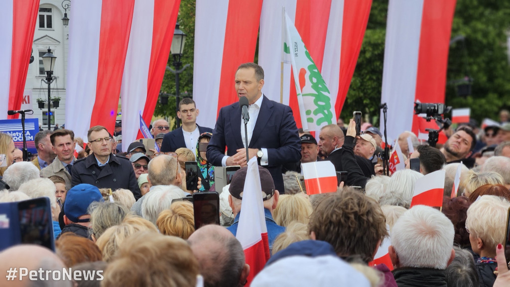 Karol Nawrocki w Płocku