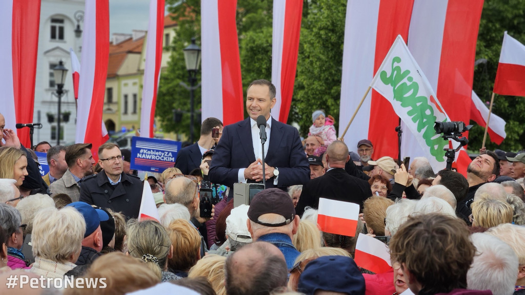 Karol Nawrocki w Płocku