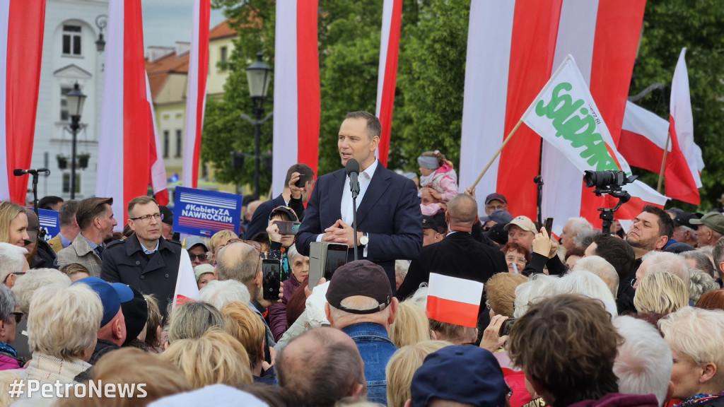 Karol Nawrocki w Płocku