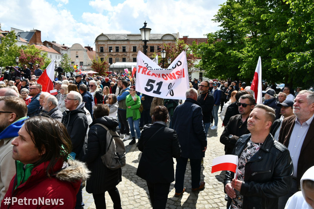 Spotkanie z Rafałem Trzaskowskim w Płocku