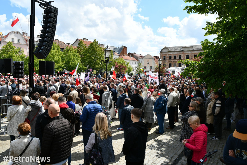 Spotkanie z Rafałem Trzaskowskim w Płocku