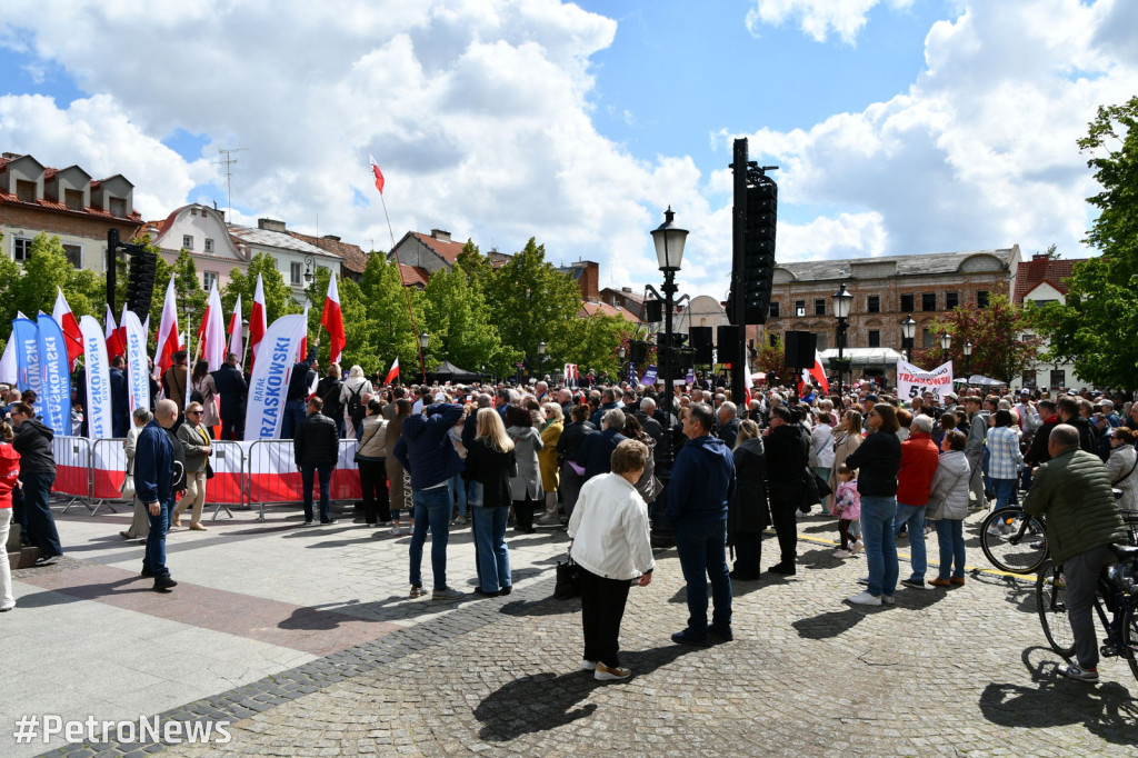 Spotkanie z Rafałem Trzaskowskim w Płocku