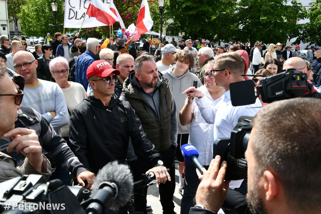 Spotkanie z Rafałem Trzaskowskim w Płocku