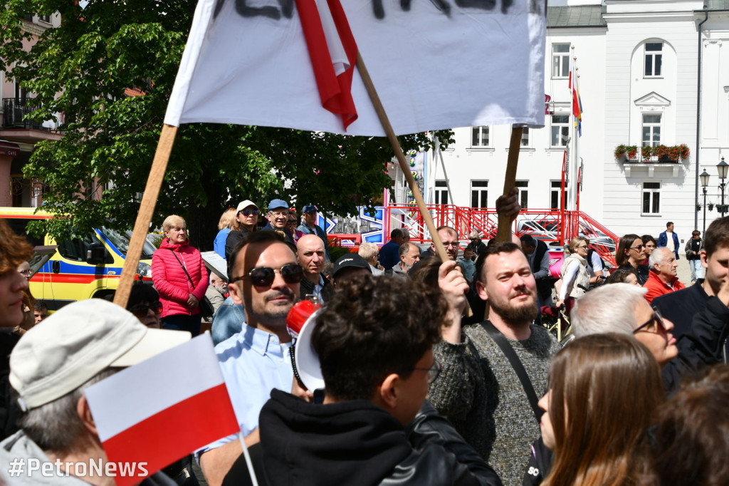 Spotkanie z Rafałem Trzaskowskim w Płocku