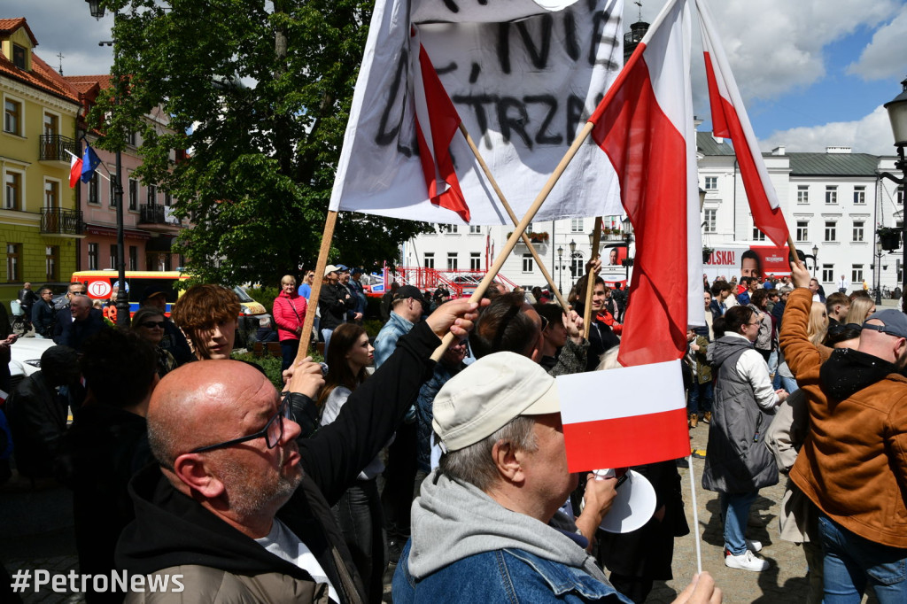 Spotkanie z Rafałem Trzaskowskim w Płocku