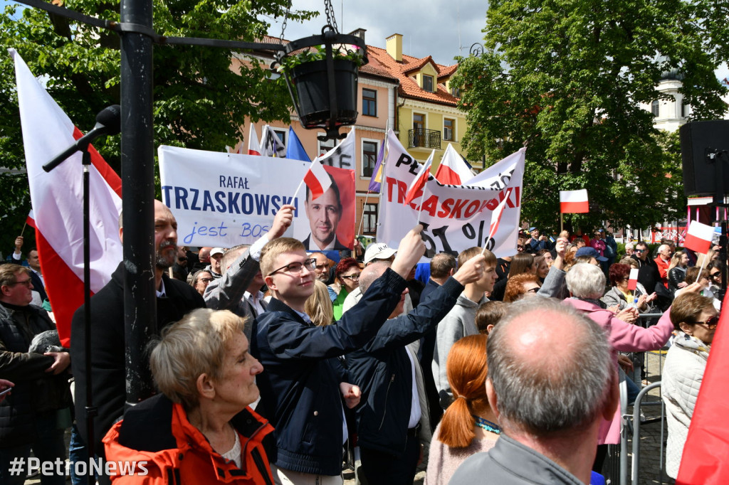 Spotkanie z Rafałem Trzaskowskim w Płocku
