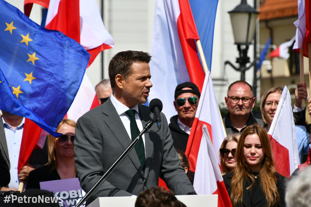 Spotkanie z Rafałem Trzaskowskim w Płocku