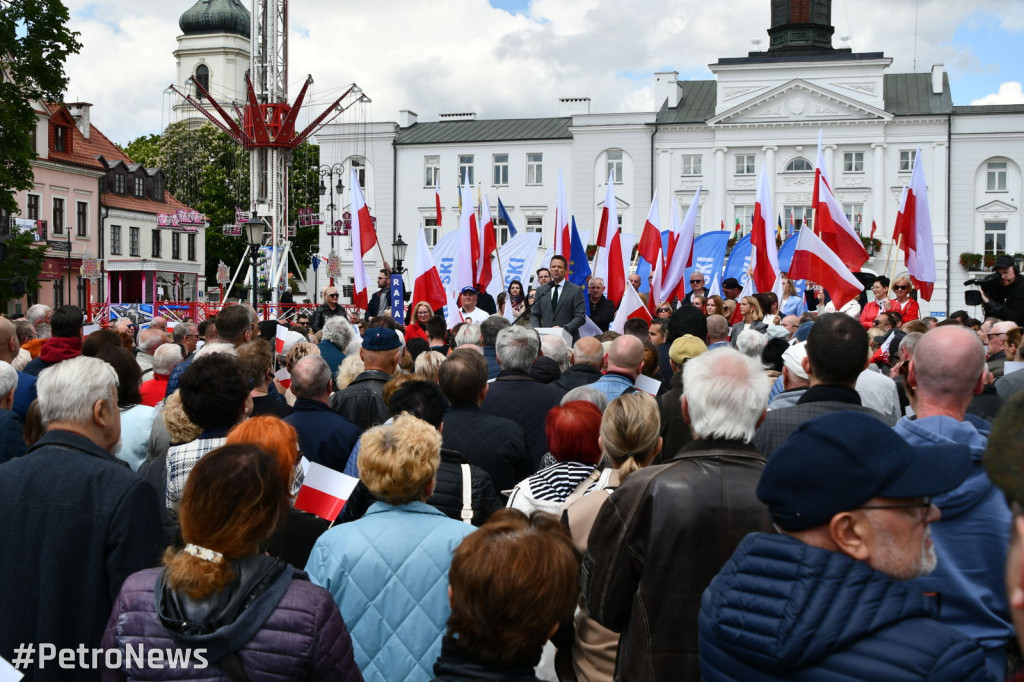Spotkanie z Rafałem Trzaskowskim w Płocku