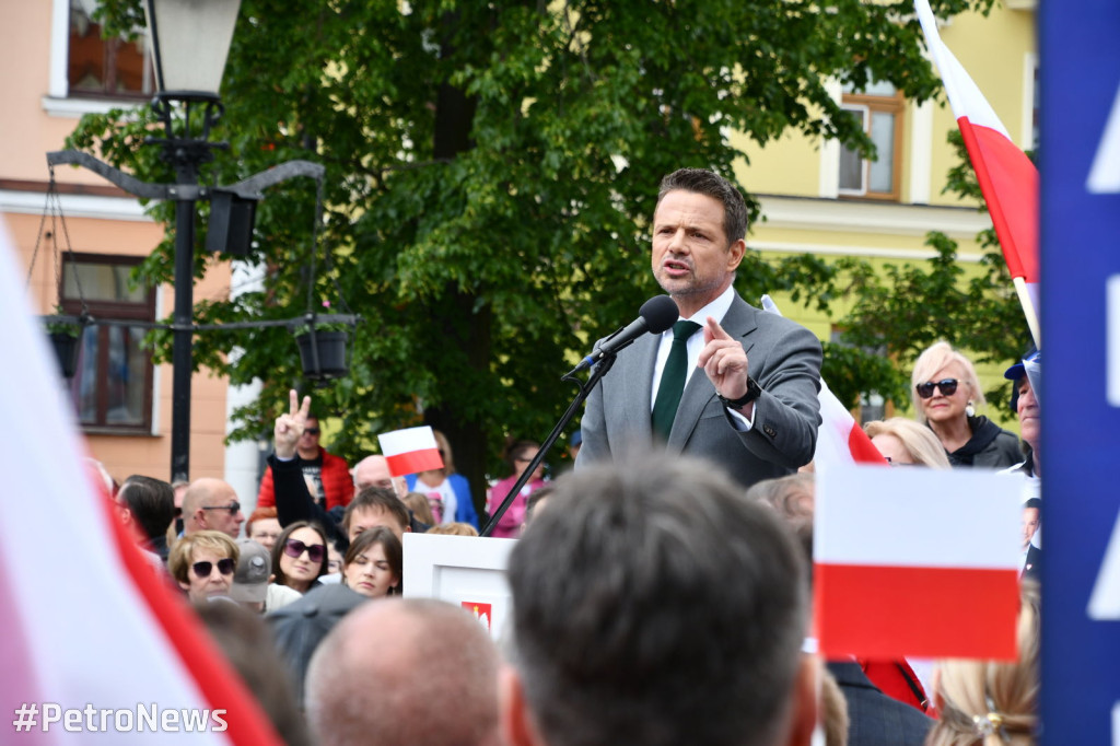 Spotkanie z Rafałem Trzaskowskim w Płocku