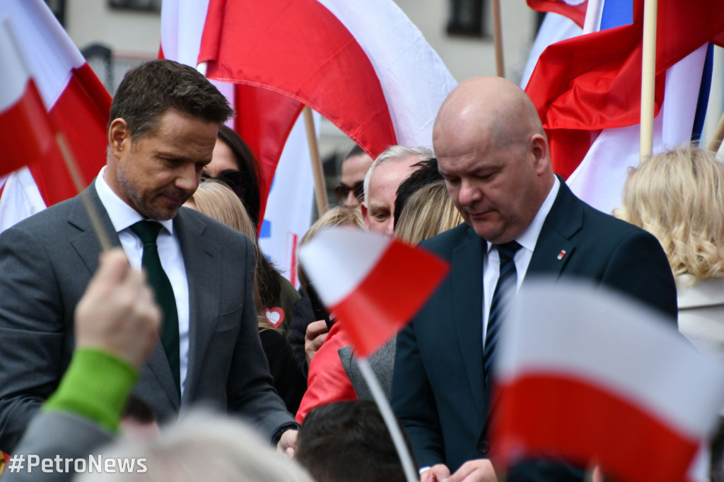 Spotkanie z Rafałem Trzaskowskim w Płocku